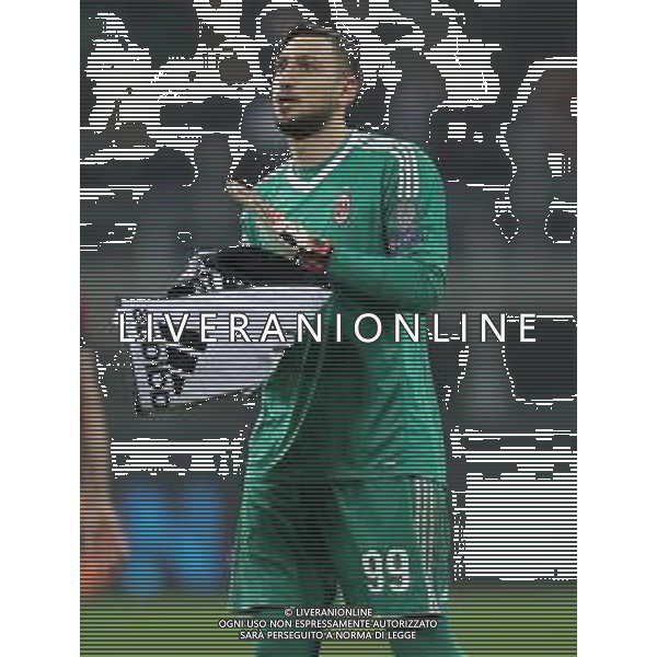 UEFA Europa League 2017/2018 Ottavi di Finale Andata Milano - 08.03.2018 Milan-Arsenal Nella Foto:Donnarumma Gianluigi /Ph.Vitez-Ag. Aldo Liverani