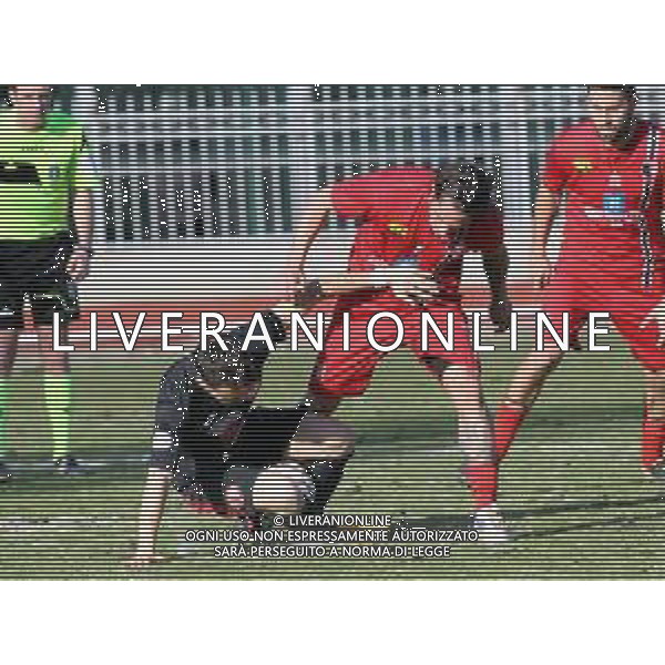 09-03-2018 Coppa Italia Imolese - Campodarsego1-2 Mario Titone cerca la palla FOTO GIANNI SANNA-AG ALDO LIVERANI SAS