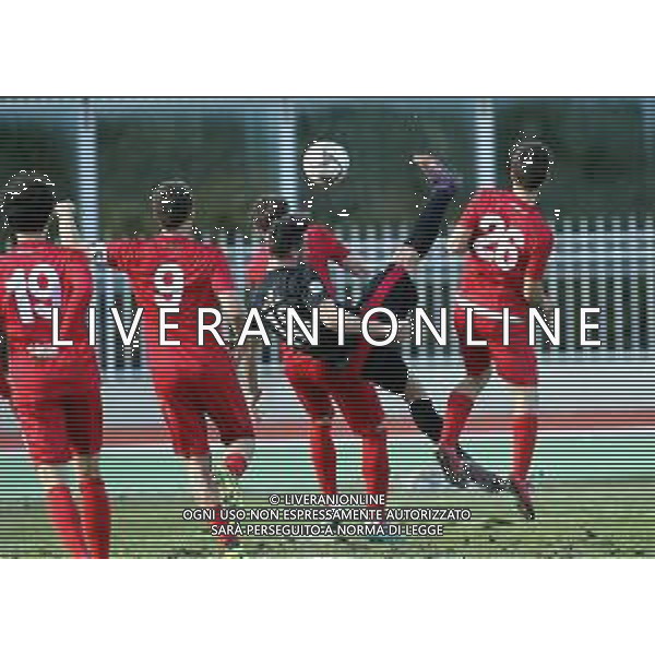 09-03-2018 Coppa Italia Imolese - Campodarsego1-2 Aliu Grasjan in area Imolese FOTO GIANNI SANNA-AG ALDO LIVERANI SAS