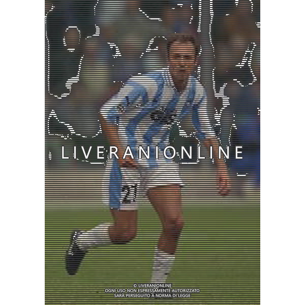 03-10 -1999 BERGAMO-CAMPIONATO DI CALCIO SERIE B ATALANTA PESCARA 3-1 NELLA FOTO NICOLA ZANINI AG ALDO LIVERANI SAS