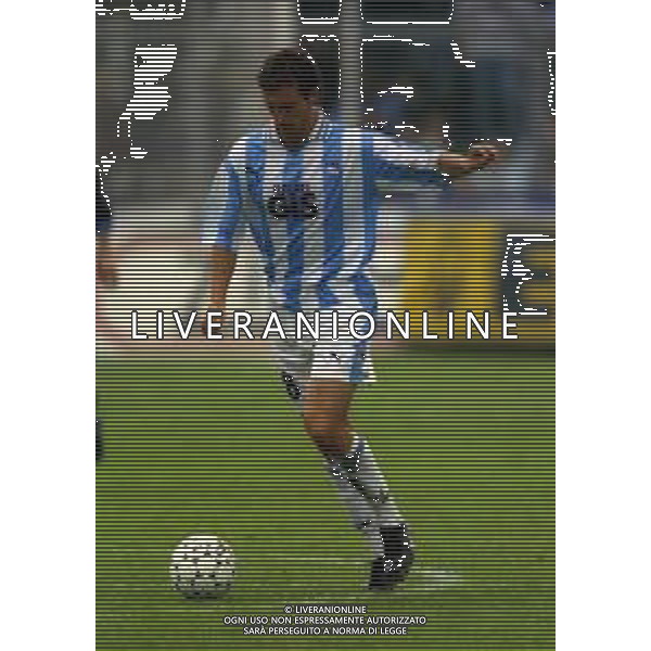 03-10 -1999 BERGAMO-CAMPIONATO DI CALCIO SERIE B ATALANTA PESCARA 3-1 NELLA FOTO MASSIMILIANO ALLEGRI AG ALDO LIVERANI SAS