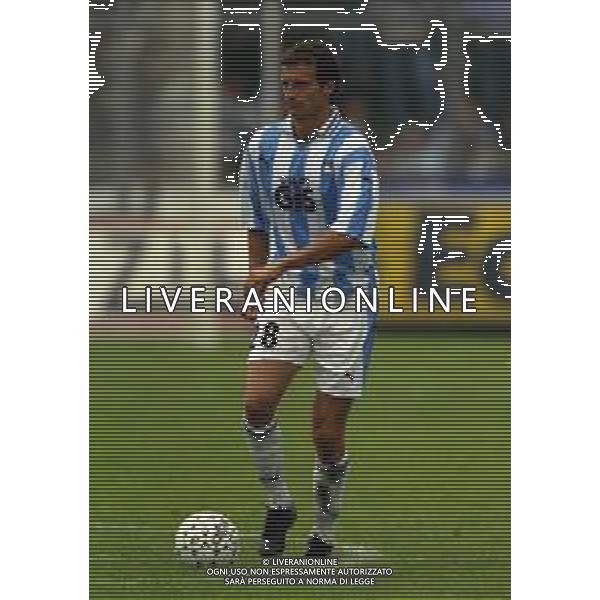 03-10 -1999 BERGAMO-CAMPIONATO DI CALCIO SERIE B ATALANTA PESCARA 3-1 NELLA FOTO MASSIMILIANO ALLEGRI AG ALDO LIVERANI SAS