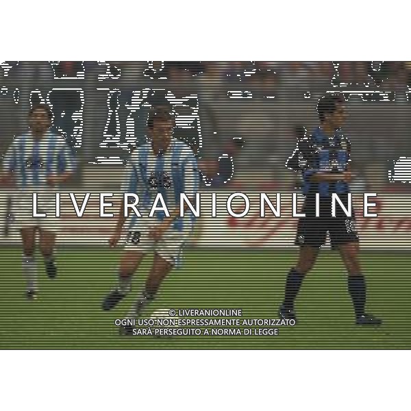 03-10 -1999 BERGAMO-CAMPIONATO DI CALCIO SERIE B ATALANTA PESCARA 3-1 NELLA FOTO MASSIMILIANO ALLEGRI AG ALDO LIVERANI SAS