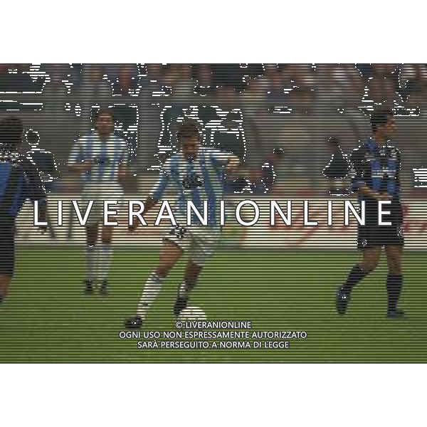 03-10 -1999 BERGAMO-CAMPIONATO DI CALCIO SERIE B ATALANTA PESCARA 3-1 NELLA FOTO MASSIMILIANO ALLEGRI AG ALDO LIVERANI SAS