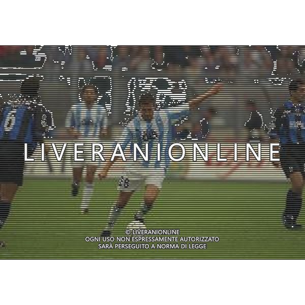 03-10 -1999 BERGAMO-CAMPIONATO DI CALCIO SERIE B ATALANTA PESCARA 3-1 NELLA FOTO MASSIMILIANO ALLEGRI AG ALDO LIVERANI SAS