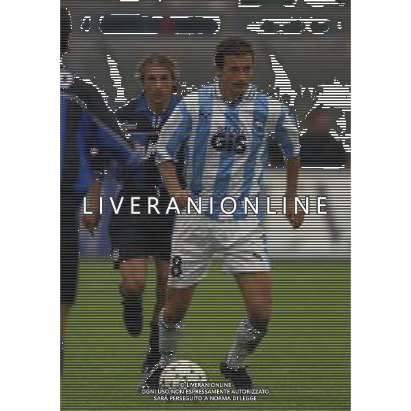 03-10 -1999 BERGAMO-CAMPIONATO DI CALCIO SERIE B ATALANTA PESCARA 3-1 NELLA FOTO MASSIMILIANO ALLEGRI AG ALDO LIVERANI SAS