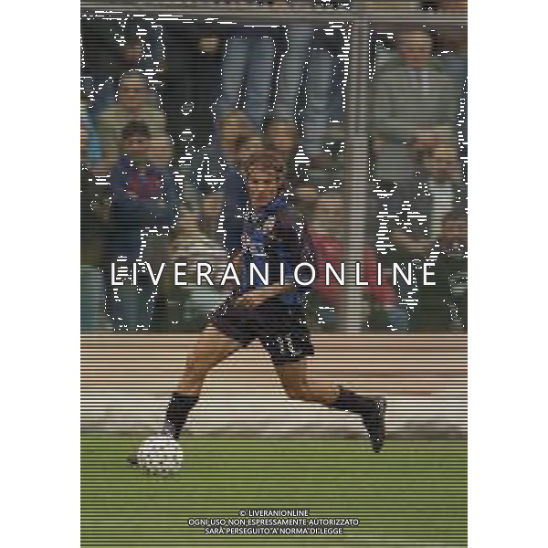 03-10 -1999 BERGAMO-CAMPIONATO DI CALCIO SERIE B ATALANTA PESCARA 3-1 NELLA FOTO PAUL CANIGGIA AG ALDO LIVERANI SAS