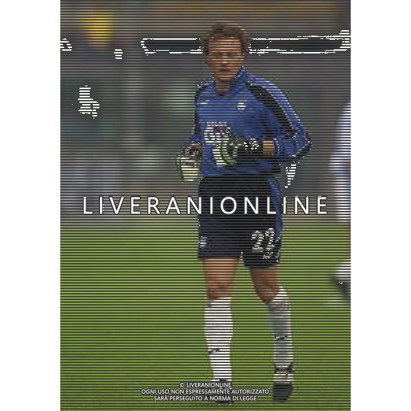 03-10 -1999 BERGAMO-CAMPIONATO DI CALCIO SERIE B ATALANTA PESCARA 3-1 NELLA FOTO PAOLO BORDONI AG ALDO LIVERANI SAS