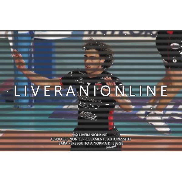Campionato di volley serie A 2004/05 play off partita: Lube banca marche MC - Sysley TV foto:S.Rosa/Liverani nella foto: Fei - sysley AGENZIA ALDO LIVERANI S A S