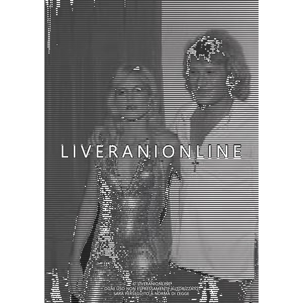 1973 SETTEMBRE-MILANO CONCERTO JOHNNY HALLIDAY E SYLVIE VARTAN AG ALDO LIVERANI SAS