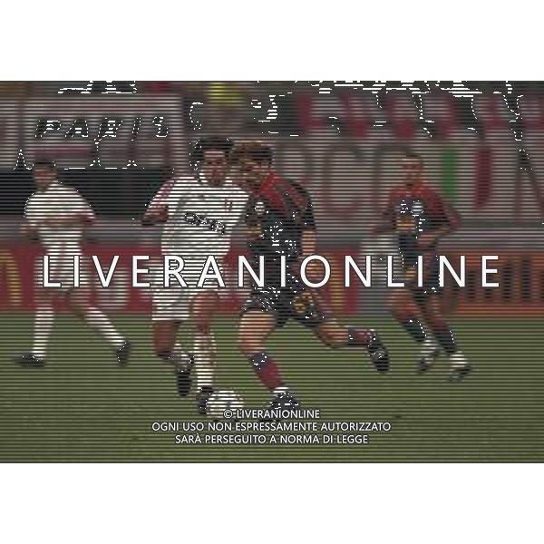21-09-1999 MILANO-CHAMPIONS LEAGUE MILAN GALATASARAY 2-1 NELLA FOTO ERGUN PENBE AG ALDO LIVERANI SAS