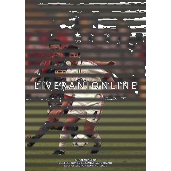 21-09-1999 MILANO-CHAMPIONS LEAGUE MILAN GALATASARAY 2-1 NELLA FOTO DEMETRIO ALBERTINI AG ALDO LIVERANI SAS