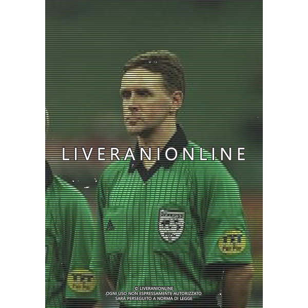 21-09-1999 MILANO-CHAMPIONS LEAGUE MILAN GALATASARAY 2-1 NELLA FOTO ARBITRO DALLAS HUGH AG ALDO LIVERANI SAS