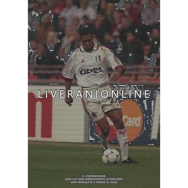 21-09-1999 MILANO-CHAMPIONS LEAGUE MILAN GALATASARAY 2-1 NELLA FOTO SERGINHO AG ALDO LIVERANI SAS