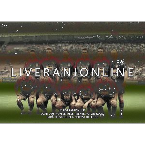 21-09-1999 MILANO-CHAMPIONS LEAGUE MILAN GALATASARAY 2-1 NELLA FOTO FORMAZIONE GALATASARAY AG ALDO LIVERANI SAS