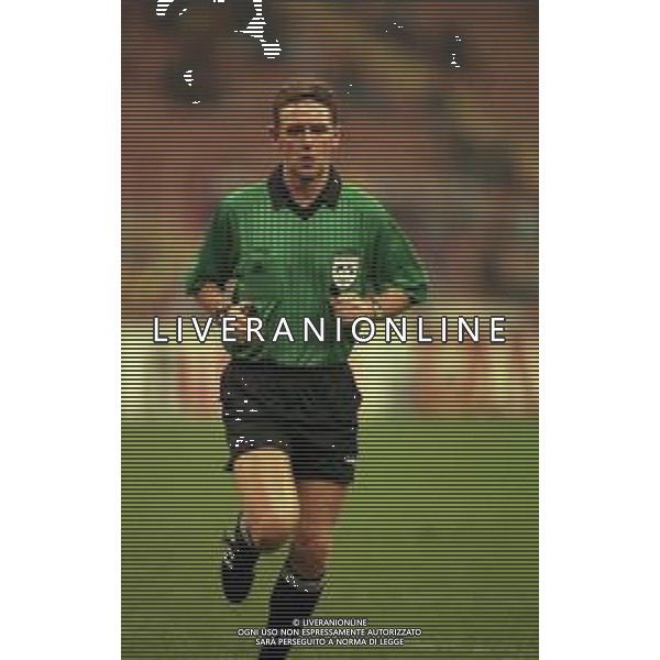 21-09-1999 MILANO-CHAMPIONS LEAGUE MILAN GALATASARAY 2-1 NELLA FOTO ARBITRO DALLAS HUGH AG ALDO LIVERANI SAS