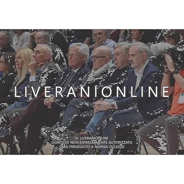 11-03-2018 BOLOGNA- VIRTUS BOLOGNA-ARMANI JEANS NELLA FOTO CARLO ANCELOTTI FOTO OPTIMA-AG ALDO LIVERANI SAS