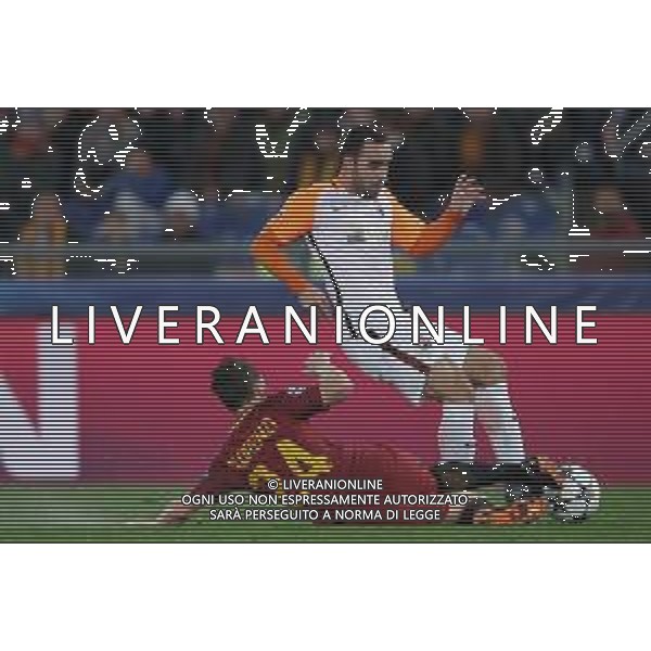 UEFA Champions League 2017/2018 Ottavi di Finale Ritorno Roma - 13.03.2018 Roma-Shakhtar Donetsk Nella Foto:ismaily e alessandro florenzi /Ph.Vitez-Ag. Aldo Liverani