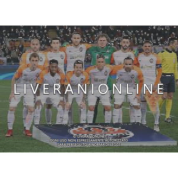 UEFA Champions League 2017/2018 Ottavi di Finale Ritorno Roma - 13.03.2018 Roma-Shakhtar Donetsk Nella Foto:Shakhtar Donetsk Squadra Formazione Pytov,Butko,Stepanenko,Taison,Fred,Bernard,Marlos,Ordets,Ferreyra,Ismaily,Rakitskiy /Ph.Vitez-Ag. Aldo Liverani
