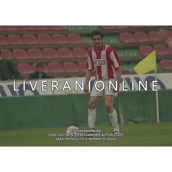 20-04-1997 REGGIO EMILIA CAMPO NEUTRO - CAMPIONATO DI SERIE A VICENZA PERUGIA 4-1 NELLA FOTO LUIGI SARTOR AG ALDO LIVERANI SAS