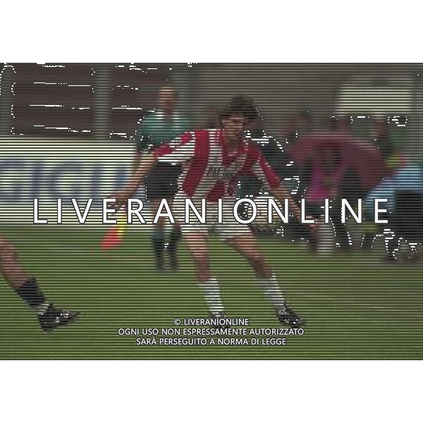 20-04-1997 REGGIO EMILIA CAMPO NEUTRO - CAMPIONATO DI SERIE A VICENZA PERUGIA 4-1 NELLA FOTO MASSIMO BEGHETTO AG ALDO LIVERANI SAS
