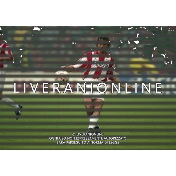 20-04-1997 REGGIO EMILIA CAMPO NEUTRO - CAMPIONATO DI SERIE A VICENZA PERUGIA 4-1 NELLA FOTO GIAMPIERO MAINI AG ALDO LIVERANI SAS