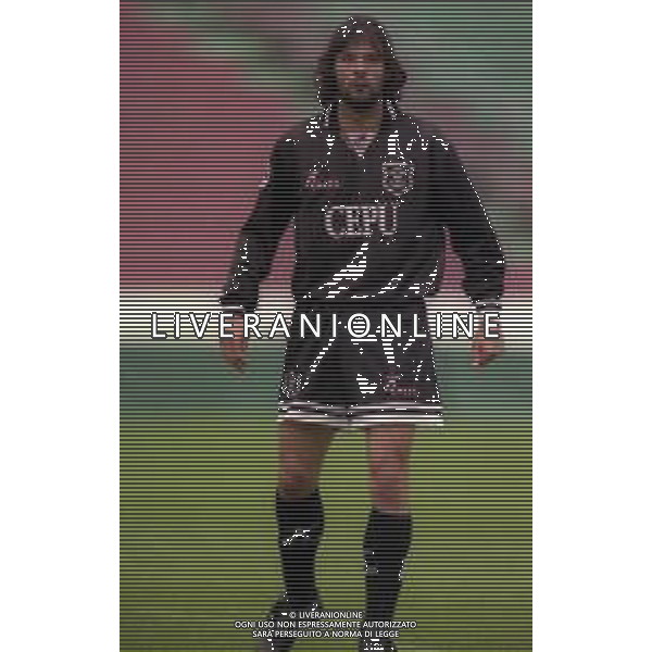 20-04-1997 REGGIO EMILIA CAMPO NEUTRO - CAMPIONATO DI SERIE A VICENZA PERUGIA 4-1 NELLA FOTO MARCO NEGRI AG ALDO LIVERANI SAS