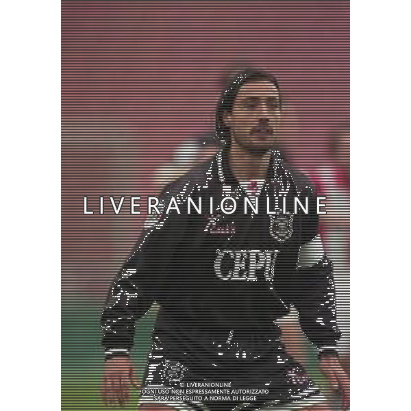 20-04-1997 REGGIO EMILIA CAMPO NEUTRO - CAMPIONATO DI SERIE A VICENZA PERUGIA 4-1 NELLA FOTO FEDERICO GIUNTI AG ALDO LIVERANI SAS