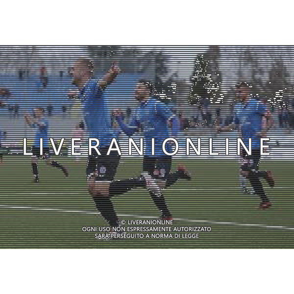 Campionato di Calcio Serie B ConTe.it 2017/2018 31a Giornata Novara - 17.03.2018 Novara-Palermo Nella Foto: esultanza dopo il gol di puscas George /Ph.Vitez-Ag. Aldo Liverani