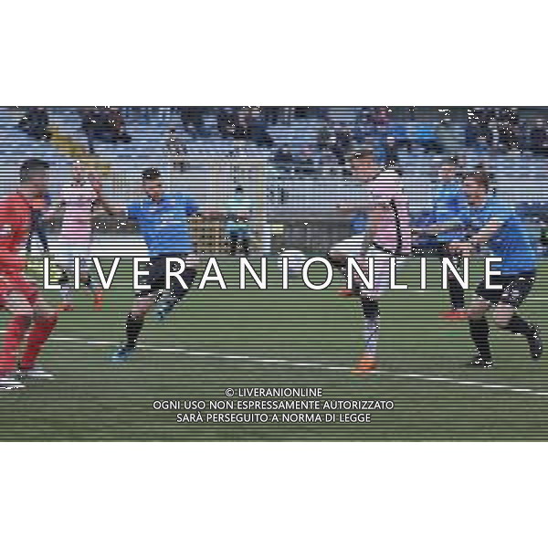 Campionato di Calcio Serie B ConTe.it 2017/2018 31a Giornata Novara - 17.03.2018 Novara-Palermo Nella Foto: antonino la gumina gol /Ph.Vitez-Ag. Aldo Liverani