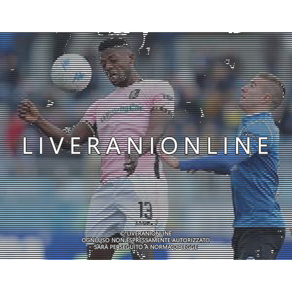 Campionato di Calcio Serie B ConTe.it 2017/2018 31a Giornata Novara - 17.03.2018 Novara-Palermo Nella Foto: Eddy Gnahore\' /Ph.Vitez-Ag. Aldo Liverani