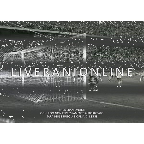 30-08-1992 MILANO FINALE DI SUPERCOPPA ITALIANA MILAN PARMA 2-1 NELLA FOTO GOAL MILAN AG ALDO LIVERANI SAS