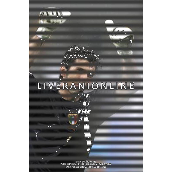 ITALY vs SCOTLAND (2-0) World Championship 2006 Qual. 26 march 2005 \'Meazza\' Stadium-Milan-Italy Italy-Buffon Gianluigi FOTO ENRICO CALDERONI-AGENZIA ALDO LIVERANI S A S