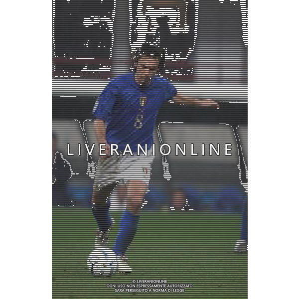 ITALY vs SCOTLAND (2-0) World Championship 2006 Qual. 26 march 2005 \'Meazza\' Stadium-Milan-Italy Italy-Pirlo Andrea FOTO ENRICO CALDERONI-AGENZIA ALDO LIVERANI S A S