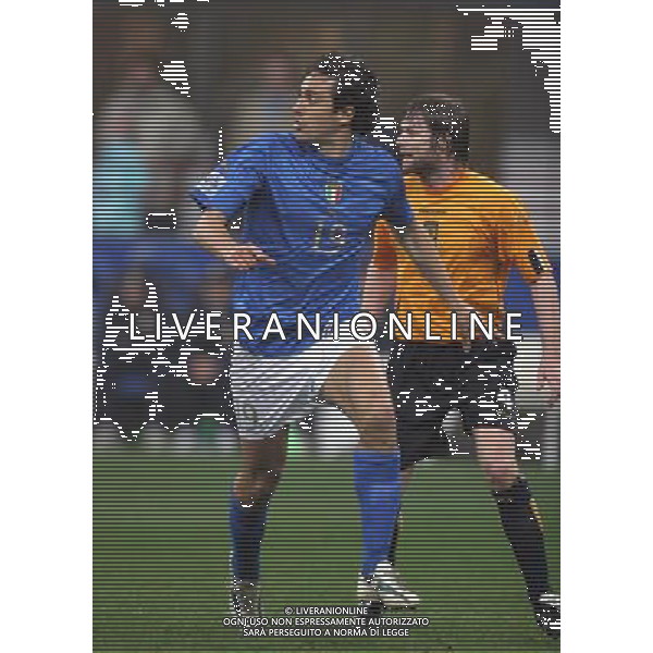 ITALY vs SCOTLAND (2-0) World Championship 2006 Qual. 26 march 2005 \'Meazza\' Stadium-Milan-Italy Italy-Toni Luca FOTO ENRICO CALDERONI-AGENZIA ALDO LIVERANI S A S