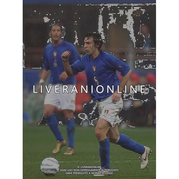 ITALY vs SCOTLAND (2-0) World Championship 2006 Qual. 26 march 2005 \'Meazza\' Stadium-Milan-Italy Italy-Pirlo Andrea FOTO ENRICO CALDERONI-AGENZIA ALDO LIVERANI S A S