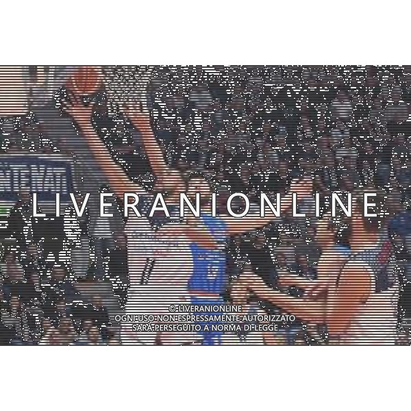 Fortitudo BOLOGNA - De\' Longhi TREVISO CAMPIONATO BASKET Serie A2 al PalaDozza di Bologna 18 Marzo 2018 nella foto OKEREAFOR Teddy ©OPTIMAFOTO / AGENZIA ALDO LIVERANI SAS
