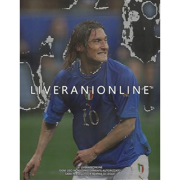 ITALY vs SCOTLAND (2-0) World Championship 2006 Qual. 26 march 2005 \'Meazza\' Stadium-Milan-Italy Italy-Totti Francesco FOTO ENRICO CALDERONI-AGENZIA ALDO LIVERANI S A S