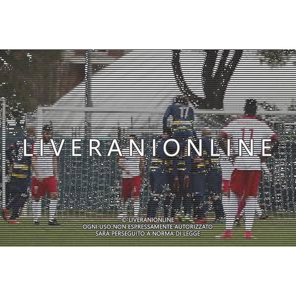 Santarcangelo - Triestina Campionato di calcio Serie C girone B 18/03/2017 nella foto: esultanza santarcangelo dopo il gol di marco briganti ©Claudio Zamagni/Agenzia Aldo Liverani / AGENZIA ALDO LIVERANI SAS - Santarcangelo - Triestina Campionato di calcio Serie C girone B 18-03-2018