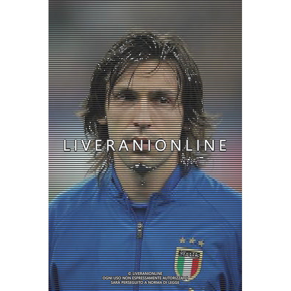 ITALY vs SCOTLAND (2-0) World Championship 2006 Qual. 26 march 2005 \'Meazza\' Stadium-Milan-Italy Italy-Pirlo Andrea FOTO ENRICO CALDERONI-AGENZIA ALDO LIVERANI S A S