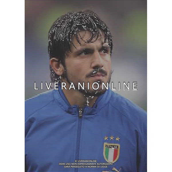 ITALY vs SCOTLAND (2-0) World Championship 2006 Qual. 26 march 2005 \'Meazza\' Stadium-Milan-Italy Italy-Gattutso Ivan FOTO ENRICO CALDERONI-AGENZIA ALDO LIVERANI S A S