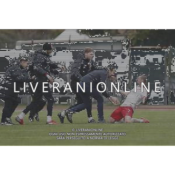 Santarcangelo - Triestina Campionato di calcio Serie C girone B 18/03/2017 nella foto: esultanza dopo il gol di demiro pozzebon ©Claudio Zamagni/Agenzia Aldo Liverani / AGENZIA ALDO LIVERANI SAS - SANTARCANGELO - TRIESTINA Campionato di calcio Serie C girone B 18-03-2017