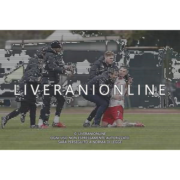 Santarcangelo - Triestina Campionato di calcio Serie C girone B 18/03/2017 nella foto: esultanza dopo il gol di demiro pozzebon ©Claudio Zamagni/Agenzia Aldo Liverani / AGENZIA ALDO LIVERANI SAS - SANTARCANGELO - TRIESTINA Campionato di calcio Serie C girone B 18-03-2017