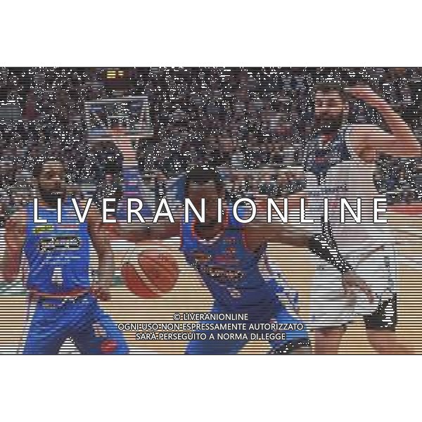 Fortitudo BOLOGNA - De\' Longhi TREVISO CAMPIONATO BASKET Serie A2 al PalaDozza di Bologna 18 Marzo 2018 nella foto BROWN John ©OPTIMAFOTO / AGENZIA ALDO LIVERANI SAS