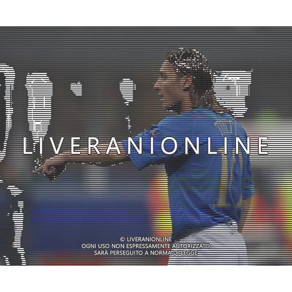 ITALY vs SCOTLAND (2-0) World Championship 2006 Qual. 26 march 2005 \'Meazza\' Stadium-Milan-Italy Italy-Totti Francesco FOTO ENRICO CALDERONI-AGENZIA ALDO LIVERANI S A S
