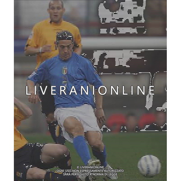 ITALY vs SCOTLAND (2-0) World Championship 2006 Qual. 26 march 2005 \'Meazza\' Stadium-Milan-Italy Italy-Camoranesi Mauro FOTO ENRICO CALDERONI-AGENZIA ALDO LIVERANI S A S