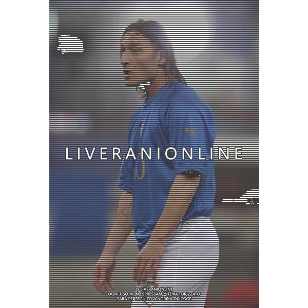 ITALY vs SCOTLAND (2-0) World Championship 2006 Qual. 26 march 2005 \'Meazza\' Stadium-Milan-Italy Italy-Totti Francesco FOTO ENRICO CALDERONI-AGENZIA ALDO LIVERANI S A S