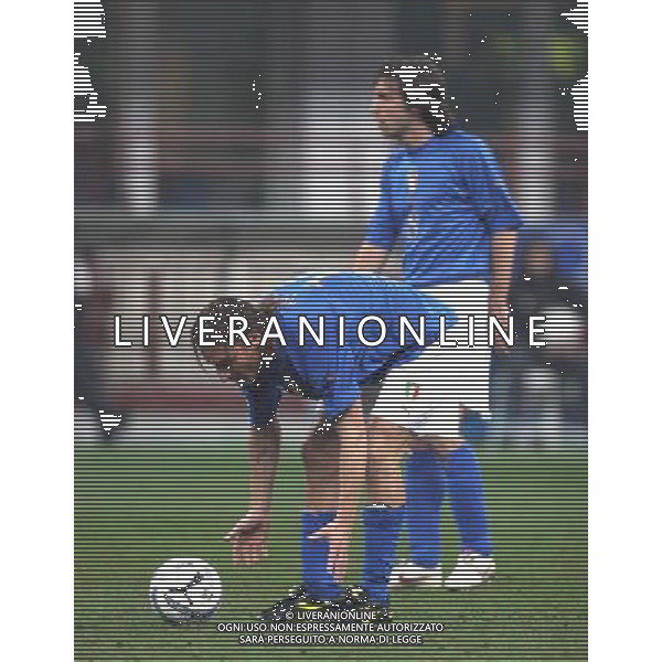 ITALY vs SCOTLAND (2-0) World Championship 2006 Qual. 26 march 2005 \'Meazza\' Stadium-Milan-Italy Italy-Totti Francesco-andrea pirlo FOTO ENRICO CALDERONI-AGENZIA ALDO LIVERANI S A S