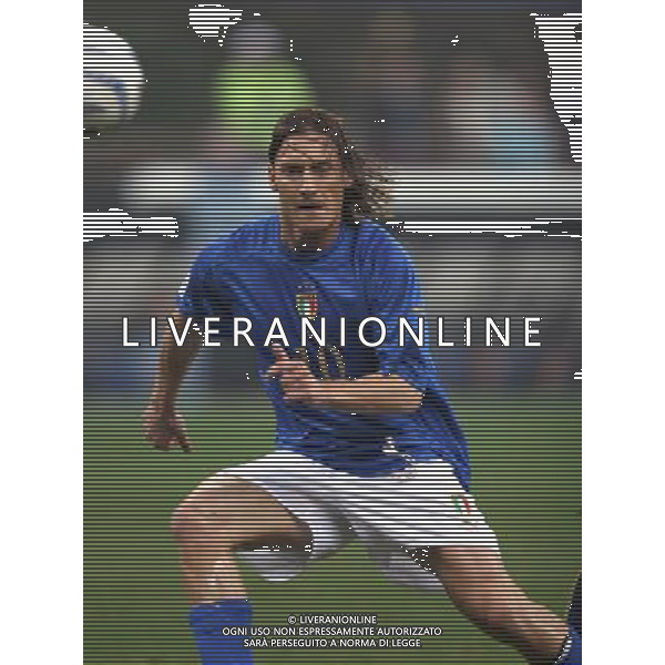 ITALY vs SCOTLAND (2-0) World Championship 2006 Qual. 26 march 2005 \'Meazza\' Stadium-Milan-Italy Italy-Totti Francesco FOTO ENRICO CALDERONI-AGENZIA ALDO LIVERANI S A S