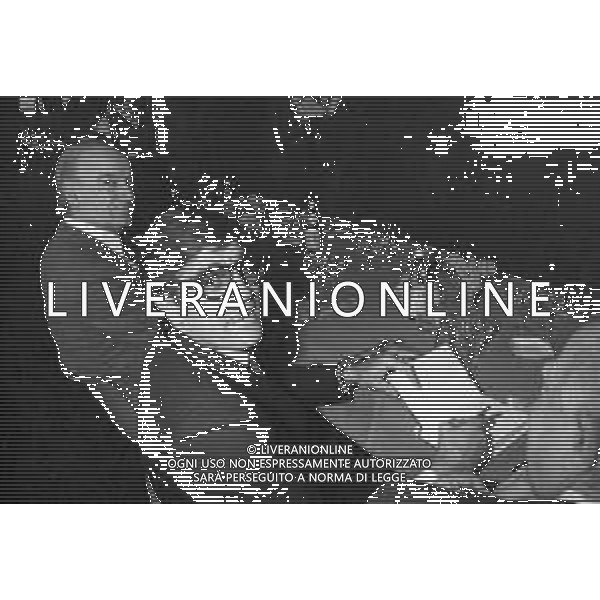 Presentazione del libro di Jake LaMotta \' Toro Scatenato\' a Milano 1981 - RETROSPETTIVA nella foto Nino Benvenuti ©OPTIMAFOTO / AGENZIA ALDO LIVERANI SAS